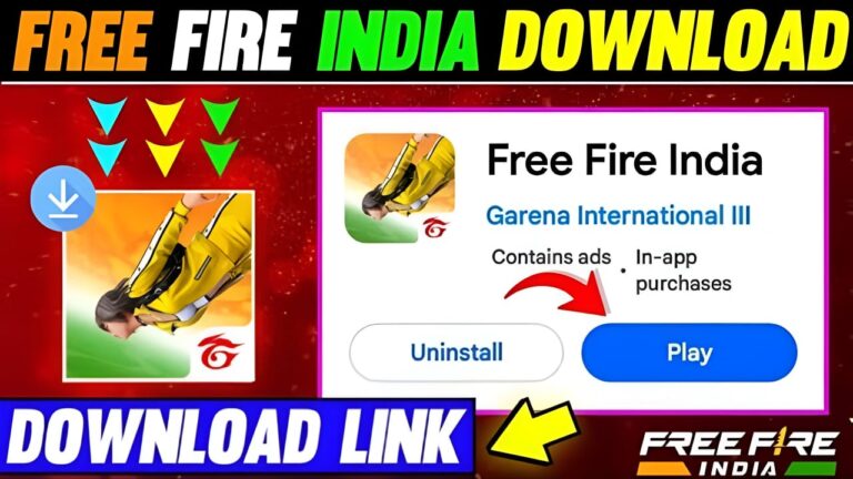 Free Fire India install Date