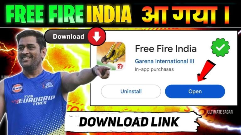 Free fire india install Link