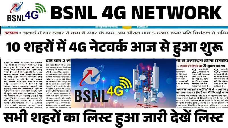 BSNL 4G Network 2025